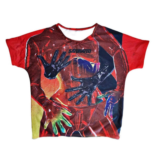 "HANDS ON" SWIM TOP